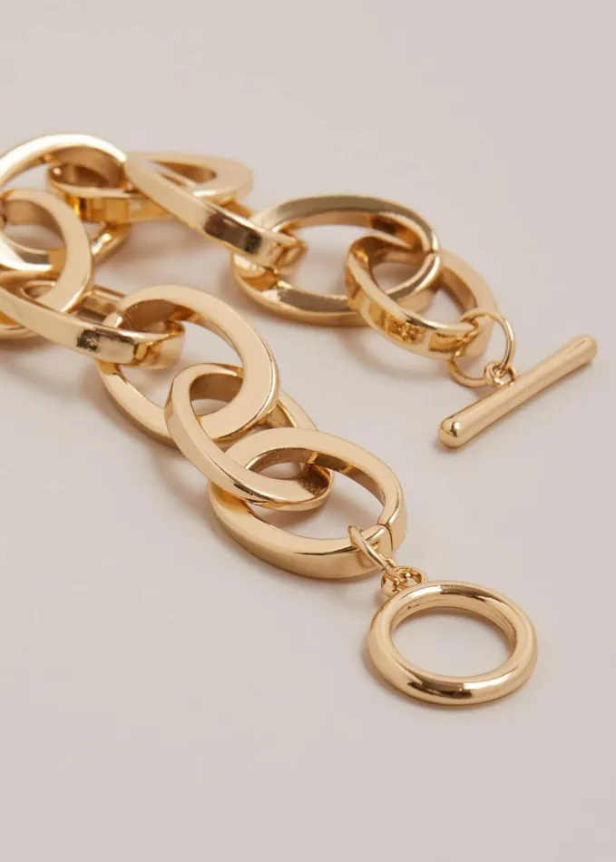 Phase Eight Gold Chain Bracelet Gold Women Jewellery