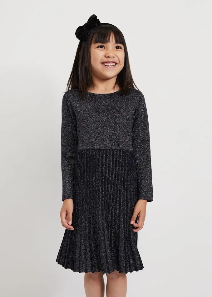 Phase Eight Jessamin Shimmer Fit And Flare Dress Navy Women Childrenswear