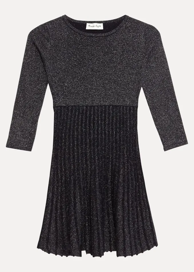 Phase Eight Jessamin Shimmer Fit And Flare Dress Navy Women Childrenswear