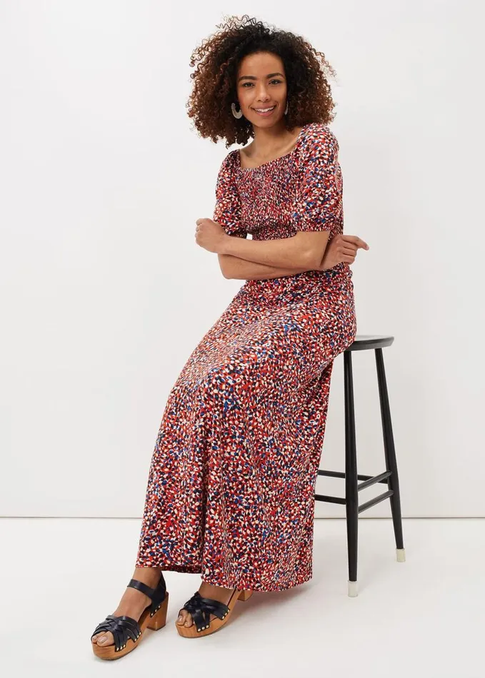 Phase Eight Kamila Ditsy Print CoOrd Top Multicoloured Women Tops and TShirts