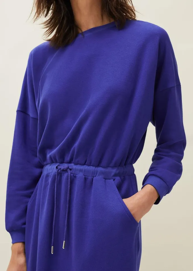 Phase Eight Konnie Sweater Dress Cobalt Women Dresses