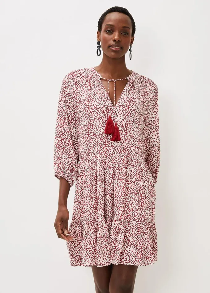 Phase Eight Lara Print Swing Dress Rustivory Women Dresses