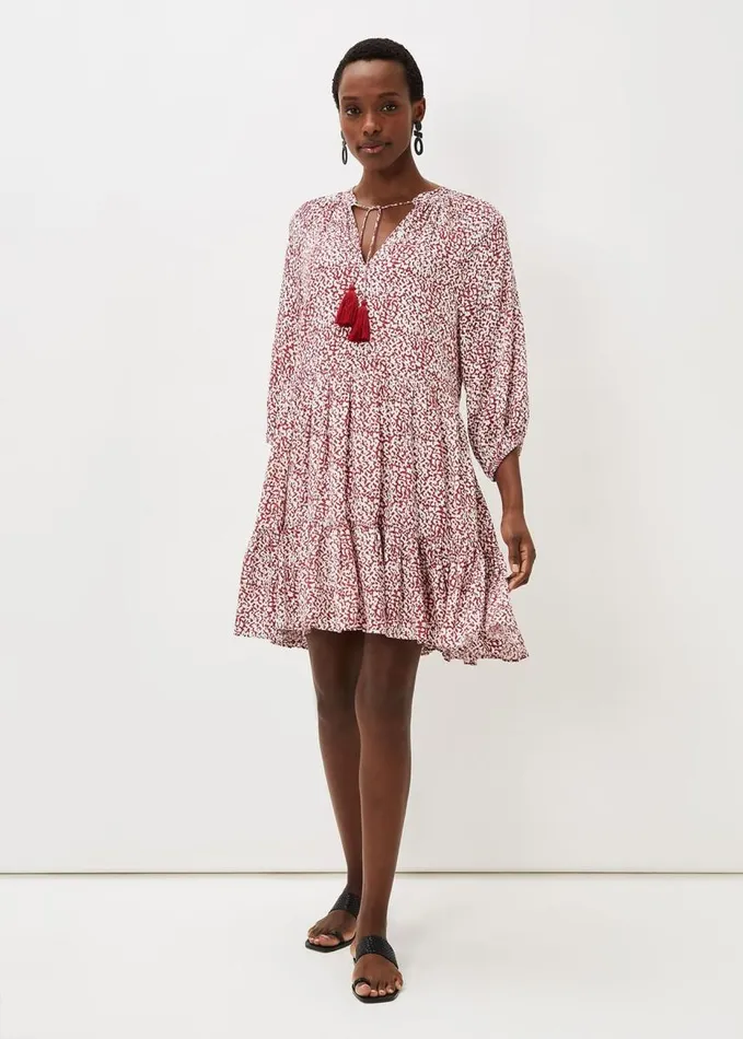 Phase Eight Lara Print Swing Dress Rustivory Women Dresses