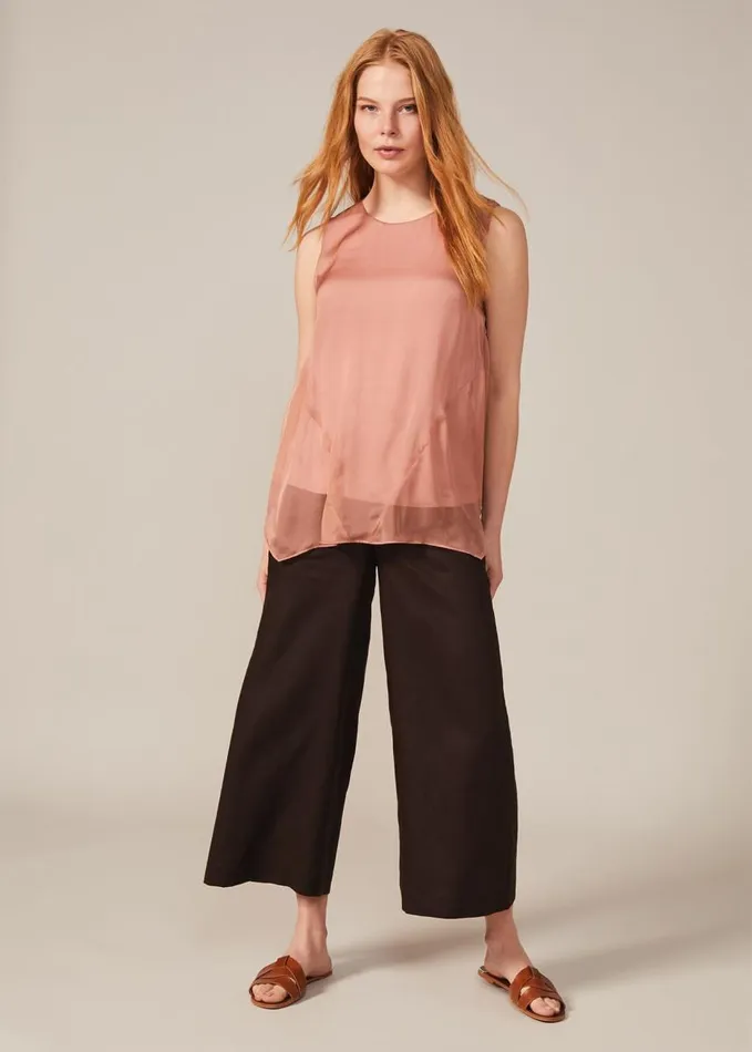Phase Eight Leowa Silk Blouse Blush Women Shirts and Blouses