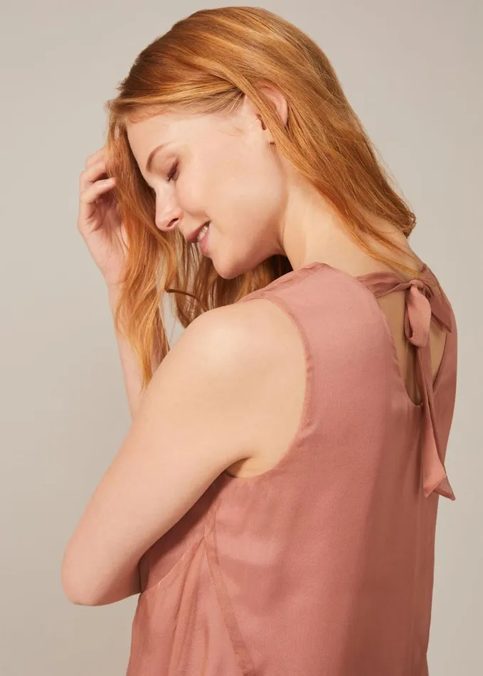 Phase Eight Leowa Silk Blouse Blush Women Shirts and Blouses