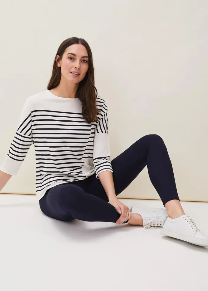 Phase Eight Lizzie Leggings Navy Women Trousers