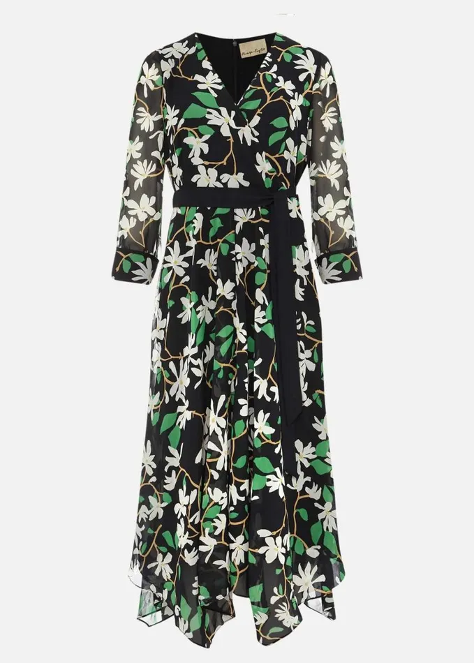 Phase Eight Magnolia Dress Navygreen Women Dresses