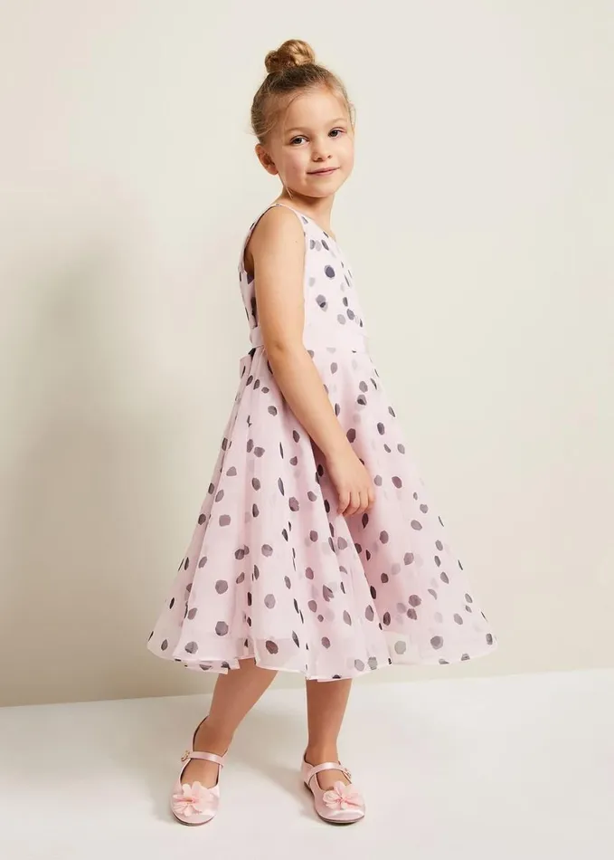 Phase Eight Megura Polka Dot Fit And Flare Dress Multicoloured Women Dresses