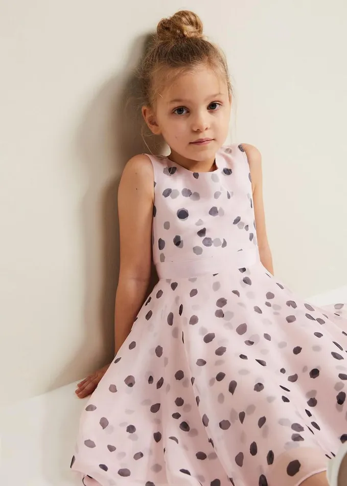 Phase Eight Megura Polka Dot Fit And Flare Dress Multicoloured Women Dresses