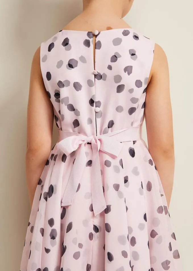 Phase Eight Megura Polka Dot Fit And Flare Dress Multicoloured Women Dresses