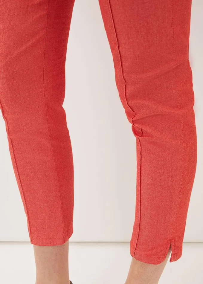 Phase Eight Miah Cropped Jegging Coral Women Trousers