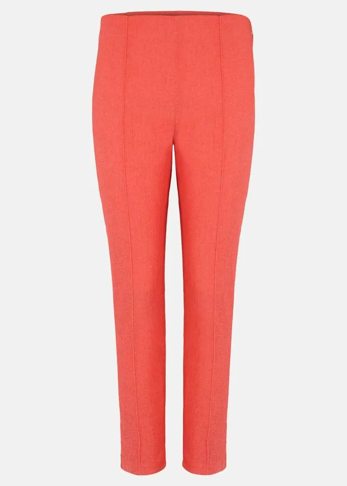 Phase Eight Miah Cropped Jegging Coral Women Trousers