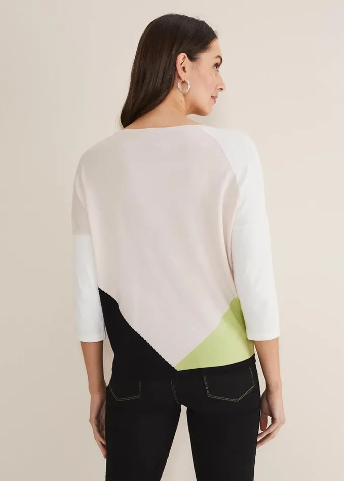 Phase Eight Noella Colour Block Jumper Multicoloured Women Knitwear