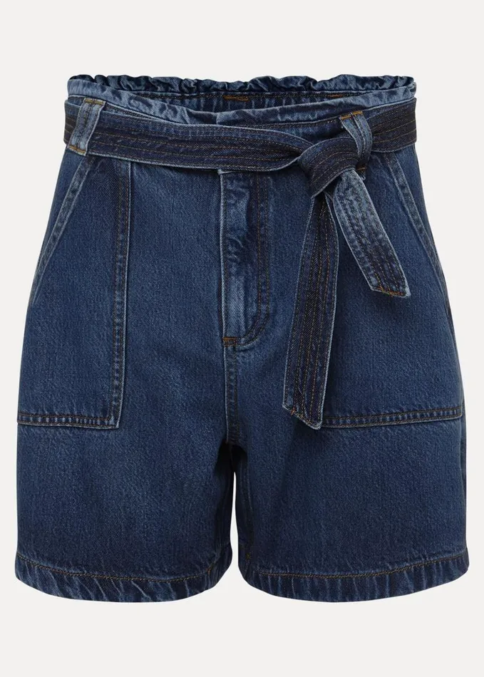 Phase Eight Paige Denim Shorts Mid Wash Women Trousers