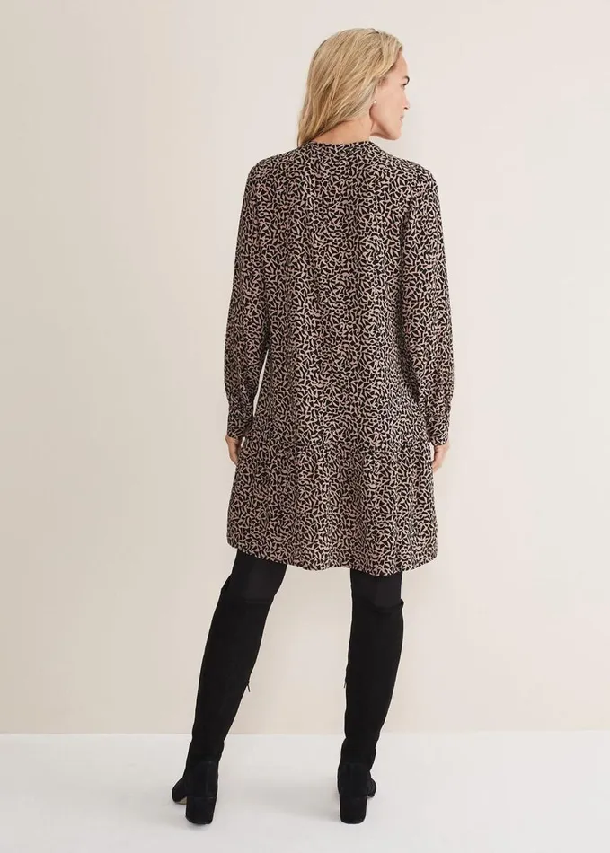 Phase Eight Penele Zip Dress Blackstone Women Dresses
