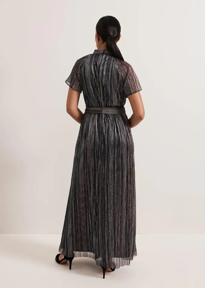 Phase Eight Petite Riah Shimmer Maxi Dress Multicoloured Women Dresses