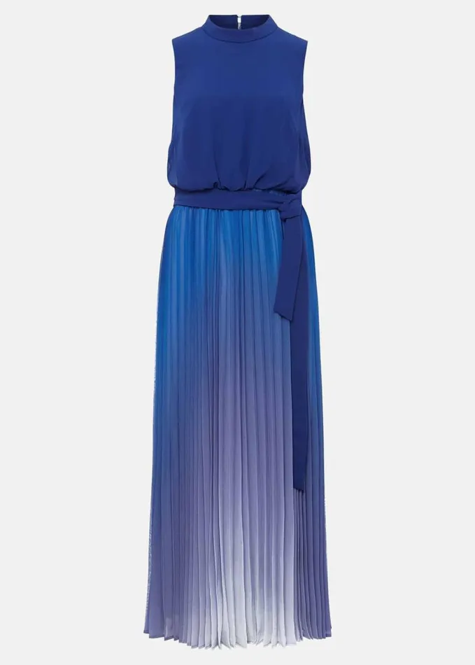 Phase Eight Piper Ombre Maxi Dress Blues Women Dresses