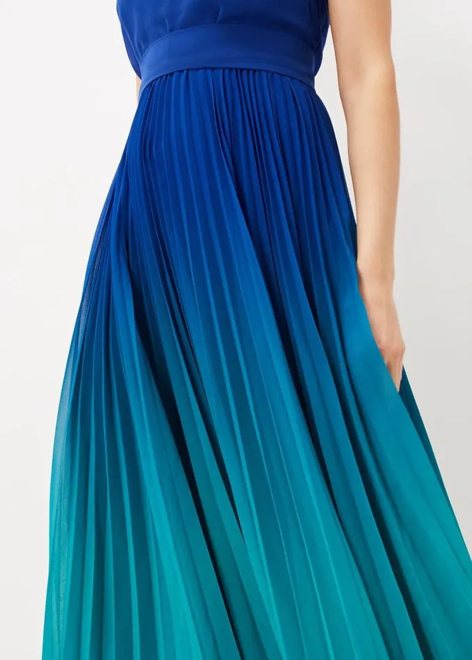 Phase Eight Piper Ombre Midi Dress Cobaltmalachite Women Dresses