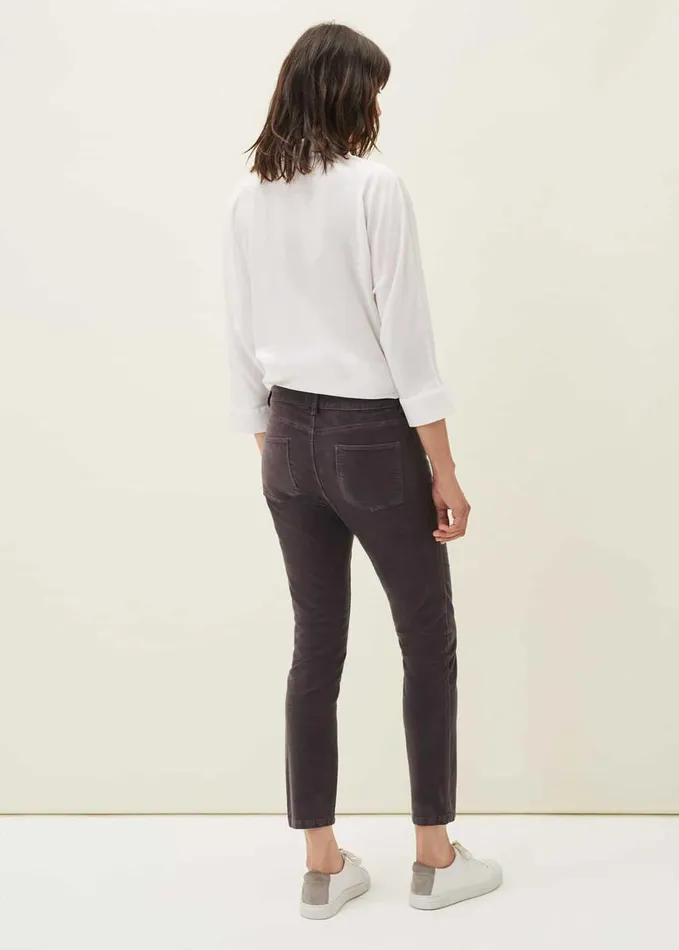 Phase Eight Rae Fine Corduroy Jeans Putty Women Jeans