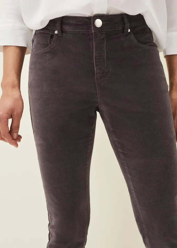 Phase Eight Rae Fine Corduroy Jeans Putty Women Jeans