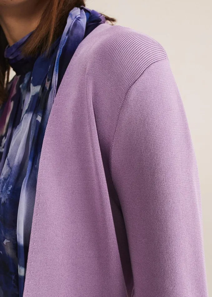 Phase Eight Salma Lightweight Knitted Jacket Crocus Women Knitwear