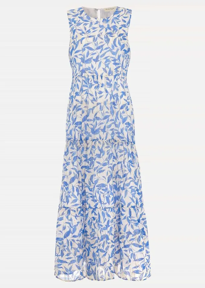 Phase Eight Sharron Sleeveless Midi Dress Navy Women Dresses