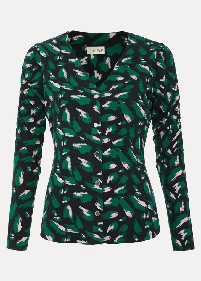 Phase Eight Sindy Animal Print Top Multicoloured Women Tops and TShirts