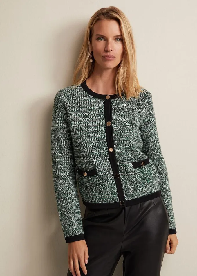 Phase Eight Soraia Knitted Cardigan Multicoloured Women Knitwear