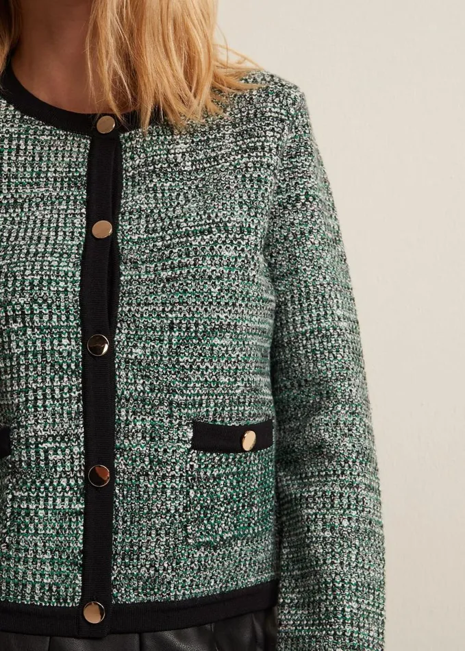 Phase Eight Soraia Knitted Cardigan Multicoloured Women Knitwear