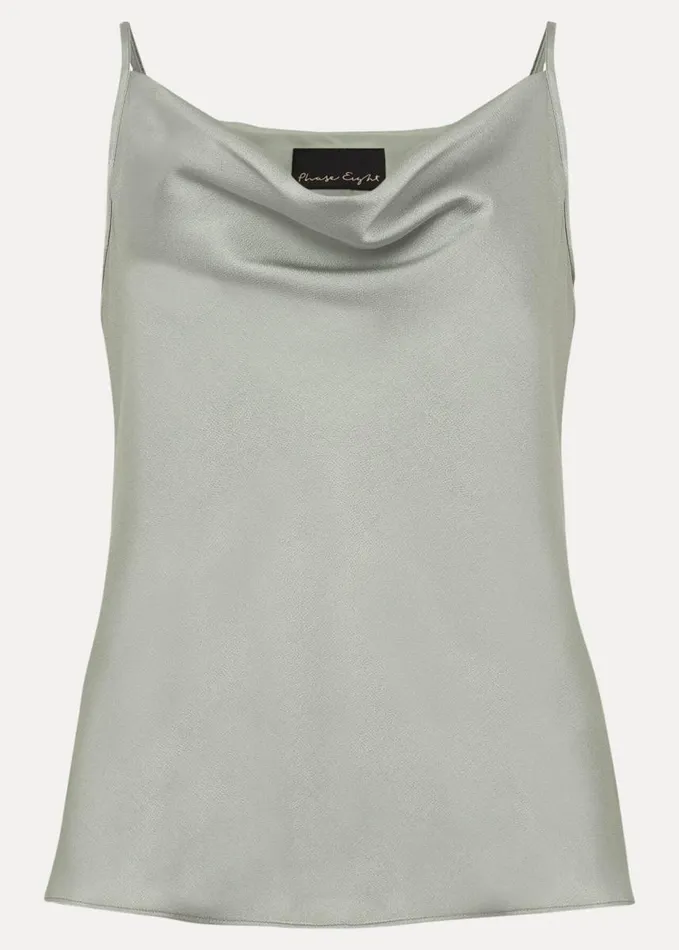 Phase Eight Vivienne CoOrd Camisole Eau De Nil Women Shirts and Blouses