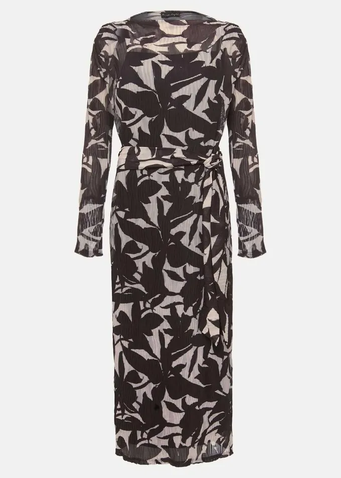 Phase Eight Yvonne Floral Midi Dress Black Multi Women Dresses