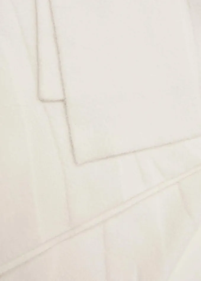 Phase Eight Zeny Zebra Jacquard Scarf Winter White Women Scarves