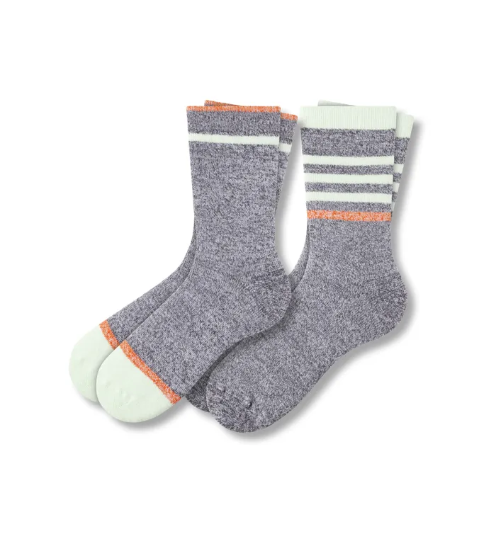 Ready For Everything Cozy Crew Denim Socks 2 Pack Men Pair Of Thieves Crew