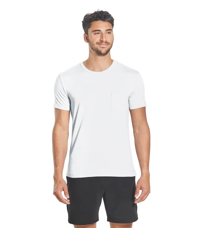 Ready For Everything Pocket Crew Neck Tee White Shirt 1 Pack Men Pair Of Thieves Classic Fit Tees