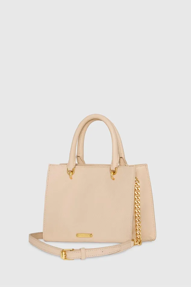 Rebecca Minkoff Amour Mini Tote Latte Women Tote Bags
