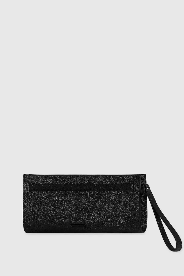 Rebecca Minkoff Curb Link Clutch Black Women Clutches