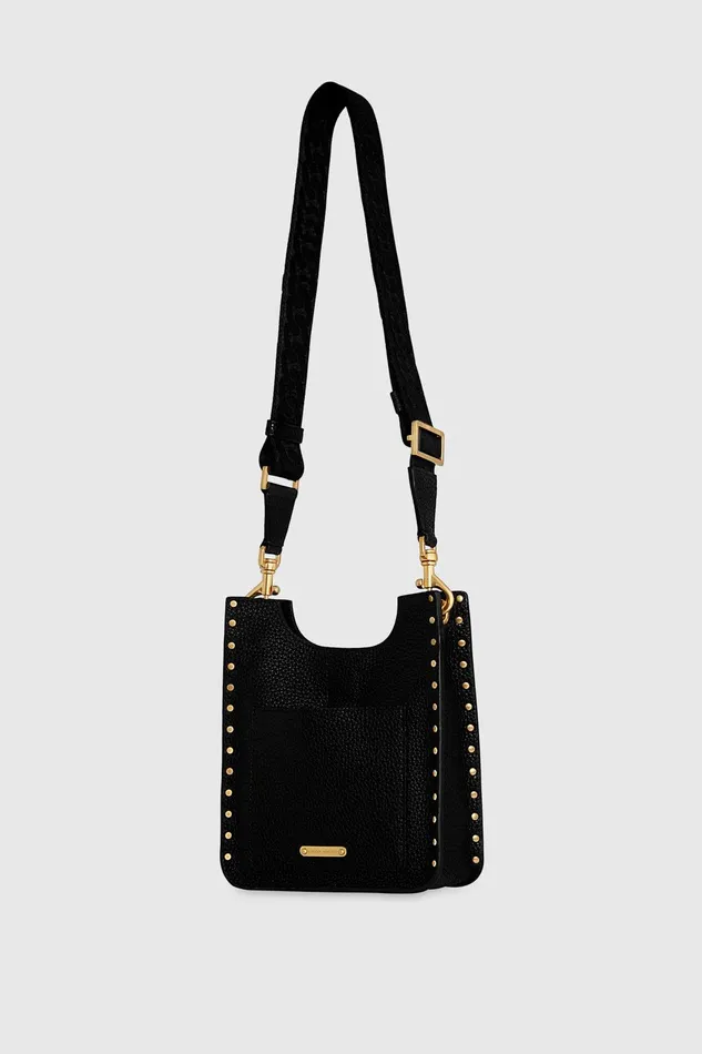 Rebecca Minkoff Darren Mini Feed Black Women Shoulder Bags
