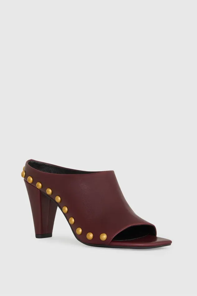 Rebecca Minkoff Milan Stud Mule Port Women