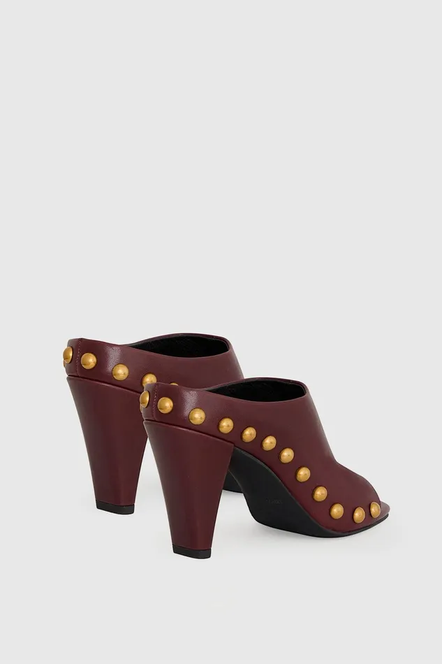 Rebecca Minkoff Milan Stud Mule Port Women