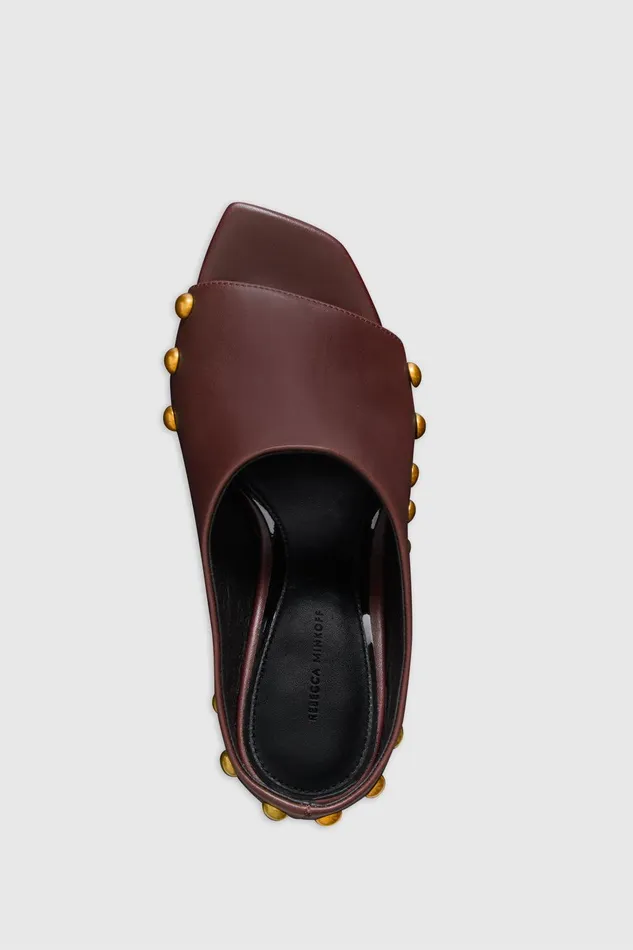 Rebecca Minkoff Milan Stud Mule Port Women