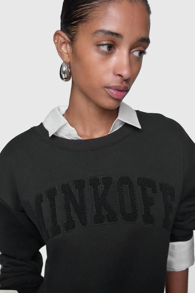 Rebecca Minkoff Minkoff Sweatshirt Black Women Sweaters and Sweatshirts