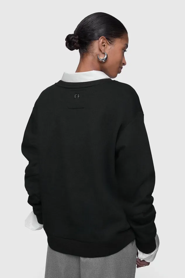 Rebecca Minkoff Minkoff Sweatshirt Black Women Sweaters and Sweatshirts