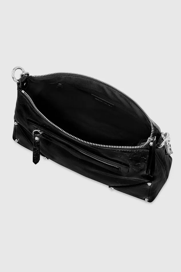 Rebecca Minkoff Moto Shoulder Bag Black Women Shoulder Bags