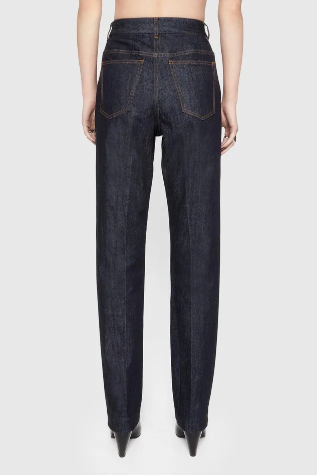 Rebecca Minkoff Penny HiRise Jean Deep Blue Rinse Women Bottoms