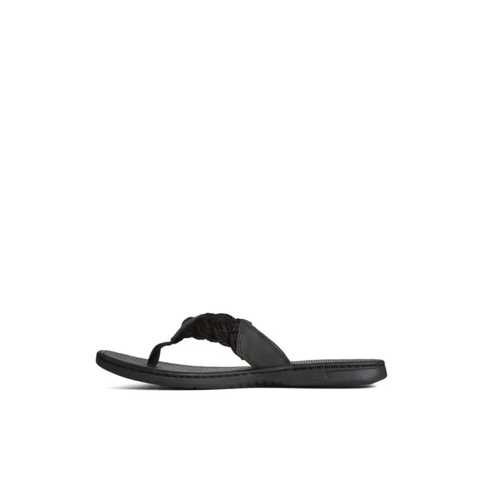 Sandals Women Sperry Parrotfish Braid Sandal Black