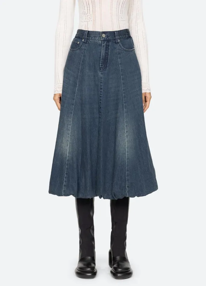 Sea New York Bottoms Women Amari Skirt Blue Sea New York Bottoms Women Amari Skirt Blue