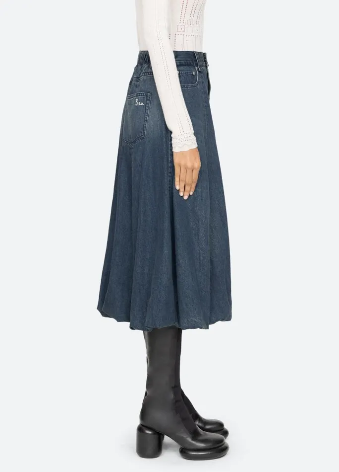 Sea New York Bottoms Women Amari Skirt Blue Sea New York Bottoms Women Amari Skirt Blue