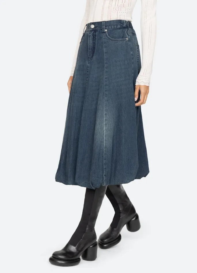 Sea New York Bottoms Women Amari Skirt Blue Sea New York Bottoms Women Amari Skirt Blue
