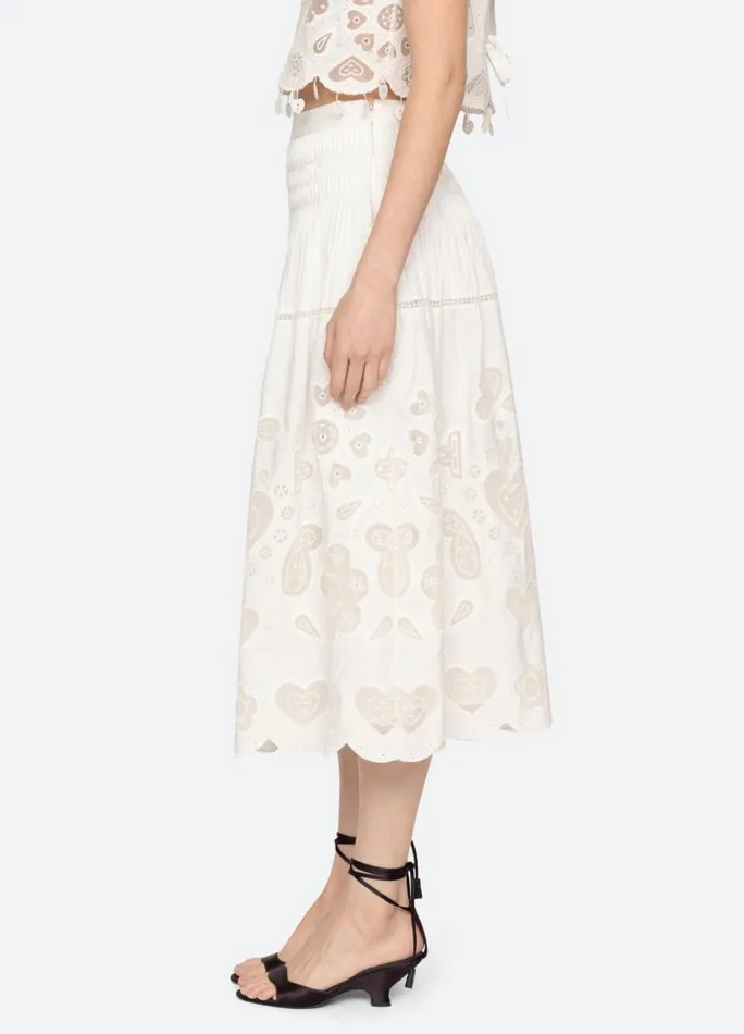 Sea New York Bottoms Women Jeanetta Skirt White Sea New York Bottoms Women Jeanetta Skirt White