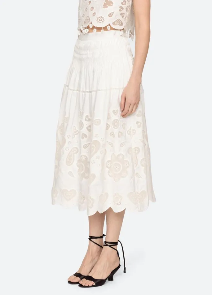 Sea New York Bottoms Women Jeanetta Skirt White Sea New York Bottoms Women Jeanetta Skirt White